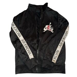 Nike Air Jordan Black and White Track Jacket and Pant set